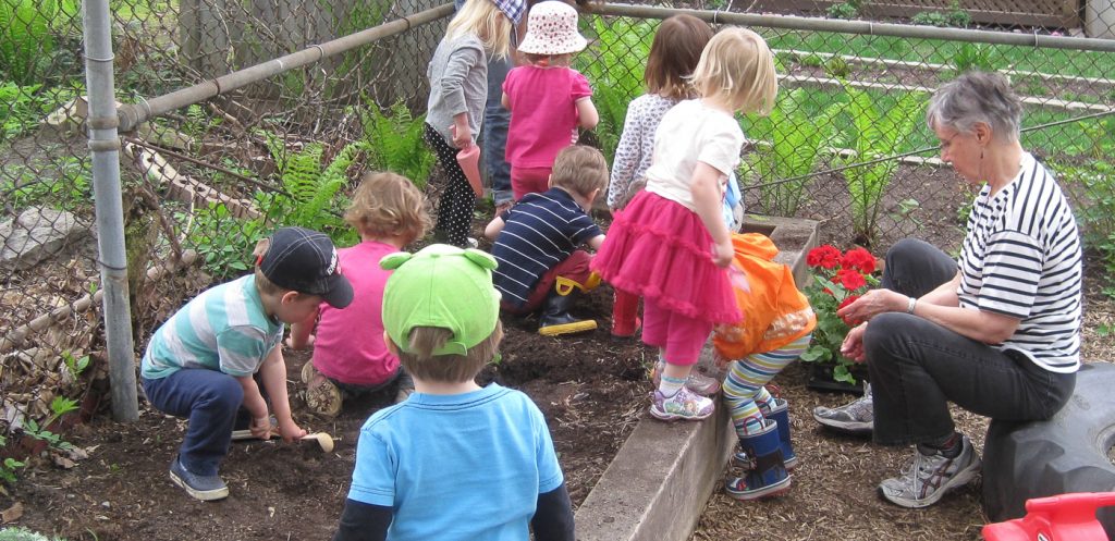 gardening children